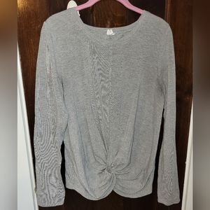 Cable & Gauge Gray Knot Sweatshirt